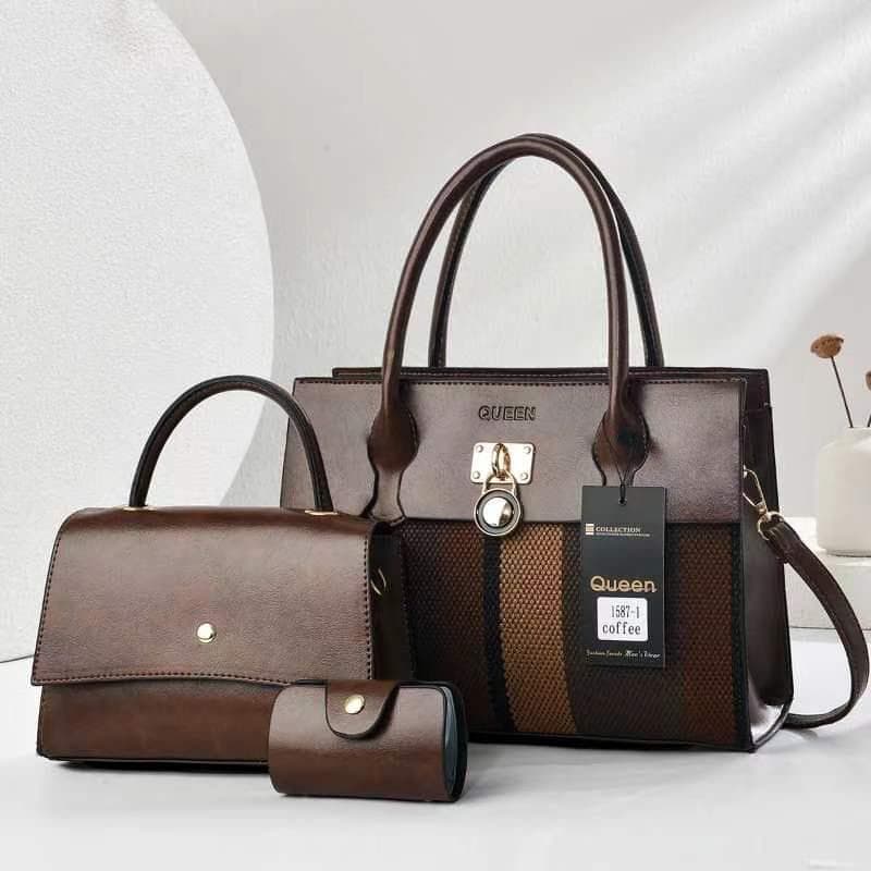 Queen Luxe 3-in-1 Handbag Collection